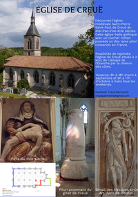 ÉGLISE MÉDIÉVALE DE CREUË