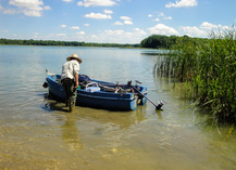 PÊCHE AU LAC DE MADINE - Heudicourt-sous-les-Côtes