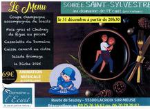 SOIREE DE LA SAINT-SYLVESTRE - Lacroix-sur-Meuse