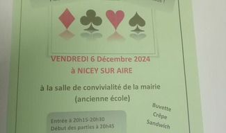 BELOTE - Nicey-sur-Aire